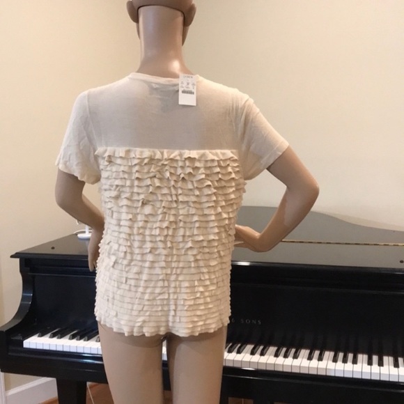 NWT J. Crew Collection ruffle cardigan - Picture 7 of 8
